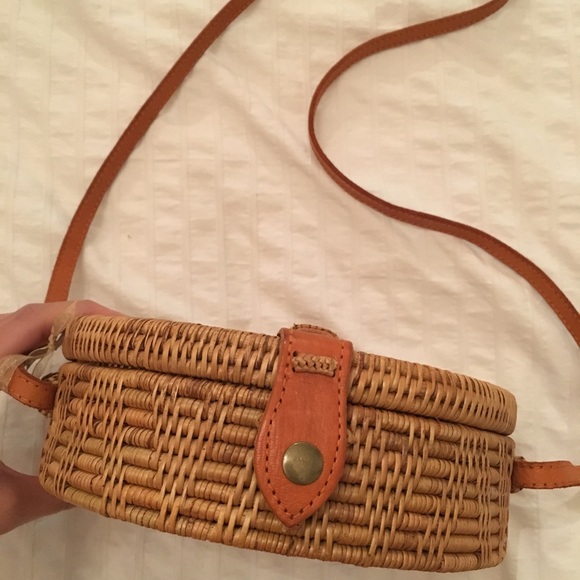 Boho Rattan Bag - Picture 2 of 4